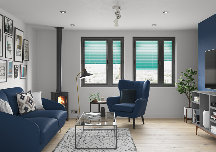 Venetian, Teal - Perfect Fit Blind - Image 6